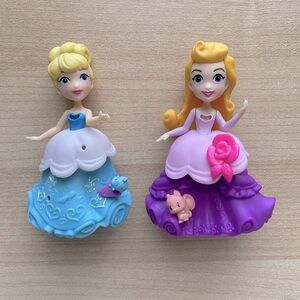 Princess Figurine Set - Blue and Purple